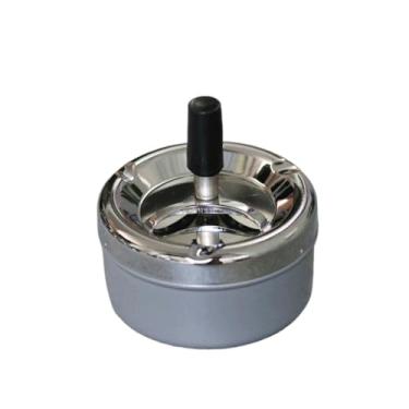 Imagem de Cinzeiro Decorativo Acessórios Para Fumar Suporte Para Fumar Cinzeiro De Mesa Para Fumar Interno Portátil Moderno Redondo Cinzeiro Interior(G)