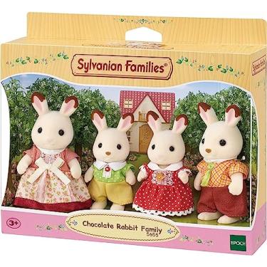 Imagem de Sylvanian Families - Família dos Coelhos Chocolate Conjunto de Figuras, 3+ Anos, Multicor, 4150
