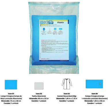 Imagem de Kit Cirúrgico Odontológico Básico Estéril PolarFix - Polar Fix