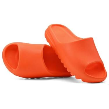 Imagem de Chinelo Sandália Nuvem Yezz Feminino | Slide Anatômico Leve e Macio Ortopédico | Tamanho 33/34 | 7 Cores (Laranja, BR, Adulto, Faixa Numérico, 33, 34)