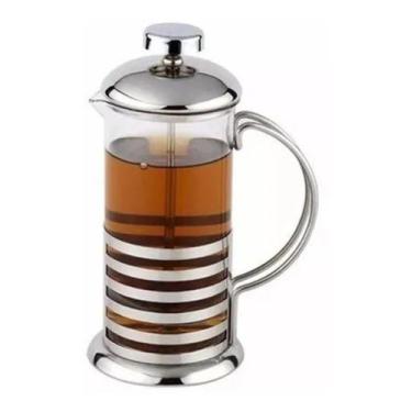 Imagem de Cafeteira Francesa French Press 350ml Vidro E Inox 4 Xícaras - Wincy
