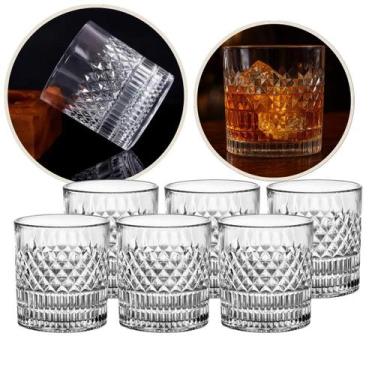 Imagem de Jogo de 6 Copos Baixos Whisky Esplanada em Cristal Ecologico 310ml - L