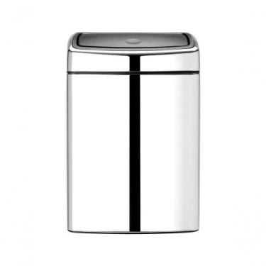 Imagem de Lixeira Retangular 10 Litros Em Aço Inox Brabantia