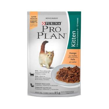 Imagem de Pack Pro Plan de Ração Úmida Gatos Filhotes Frango - Com 15 Sachês 85g