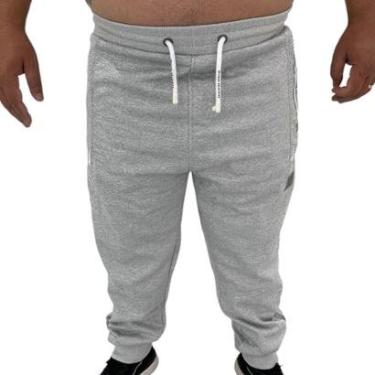 Imagem de Calça De Moletom Masculina Helanca Gangster Plus Size Frio-Masculino