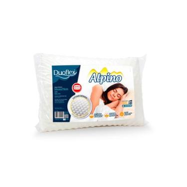Imagem de Travesseiro Alpino Gomos Massageadores 50x70 - Duoflex