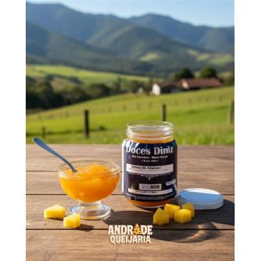 Imagem de Geleia de Abacaxi - 300g - Sabor Tropical e Refrescante - Doces Diniz