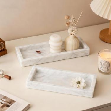 Imagem de Bandeja retangular molde de resina de silicone, bandeja de joias, recipiente de armazenamento, molde de resina epóxi, sabão de perfume, toalha de banheiro e gesso de cimento, arte, artesanato