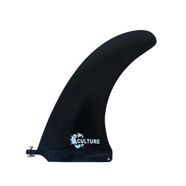 Imagem de Culture Supply Barbatana única preta para prancha de surfe/SUP - modelo completo de barbatana de 25,4 cm