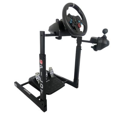 Imagem de LIMARACE Suporte Cockpit Para Volante Logitech Com Suporte De Cambio. Compatível com LOGITECH-G25, LOGITECH-G27, LOGITECH-G29, LOGITECH-G920, LOGITECH-23, LOGITECH-Driving Force GT. USB.