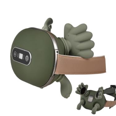 Imagem de Massageador De Pescoço E Ombros,Dispositivo Recarregável Com Design De Mão Humana Simulada,Massageador Cervical Sem Fio Para Tecidos Profundos Com Calor | Para Pais Amigos Ela Ele Spa Mulheres Homens