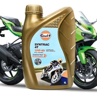 Imagem de Óleo Lubrificante Sintético Para Moto Gulf Syntrac 4T 10W-40 Proteção Máxima Para Seu Motor Garanta Máxima Performance E Durabilidade Para Sua Moto Com O Óleo Sintético Gulf Syntrac 4T 10W-40