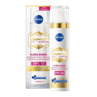 Imagem de Fluído Facial Nivea Cellular Luminous Antispot Fps50 40ml, 1 unidade, 