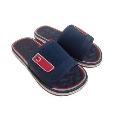 Imagem de Sandália Cartago Malaga BO941 - Cinza/Azul/Vermelho-Masculino