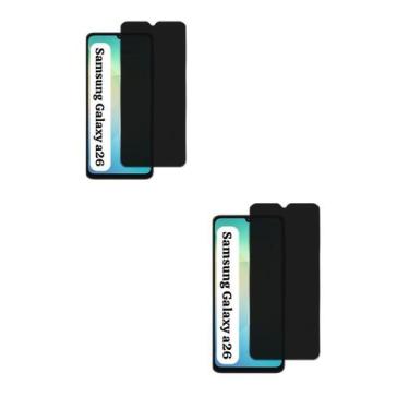 Imagem de 2UN Películas Frontal De Vidro 3D Privacidade Para Samsung Galaxy A26 
