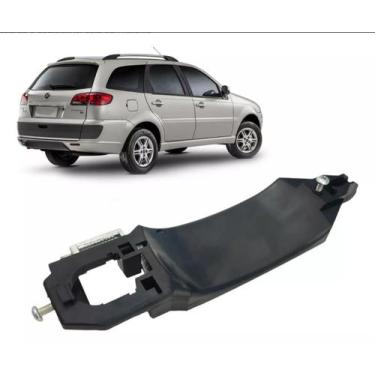 Imagem de Base Maçaneta Porta Traseira Fiat Palio Weekend Attractive 2010 2011 2