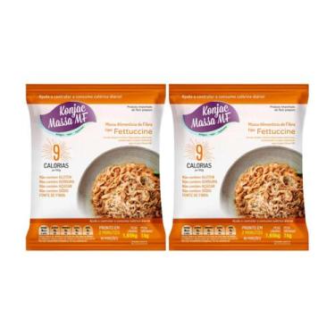 Imagem de Kit Macarrão de Konjac Tipo Fetuccine Massa MF - 2 Unidades 1kg