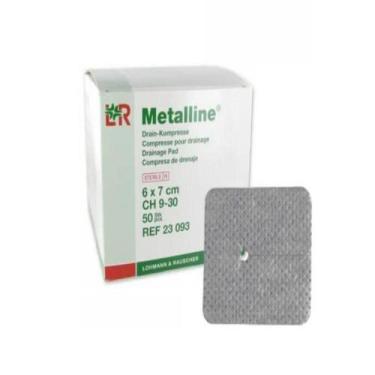 Imagem de Curativo Metaline 6cm x 7cm Lohmann & Rauscher - LOHMANN&RAUSCHER