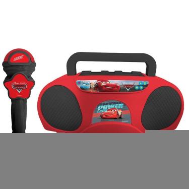 Imagem de Boombox Karaoke Infantil Carros