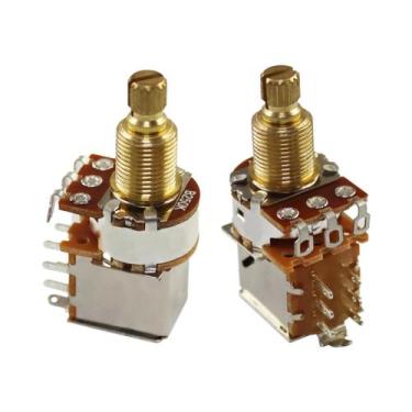 Imagem de Potenciômetros De Áudio Push-Pull A250 B250 A500 B500 Para Guitarra Co