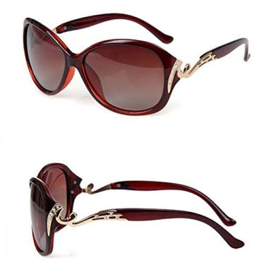 Imagem de Óculos de sol polarizados femininos óculos de sol proteção uv400 moda óculos de sol com strass óculos de sol feminino, 4