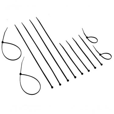 Imagem de Abracadeira Nylon Brasfort 4,8mmx200mm Pt 100pcs 8869