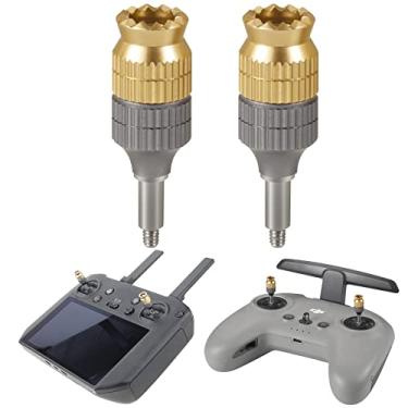 Imagem de Hanatora Extensor de controle remoto para controle remoto para DJI RC Pro, controle remoto FPV 2, extensor de controle de metal de alumínio, acessórios de substituição para polegar