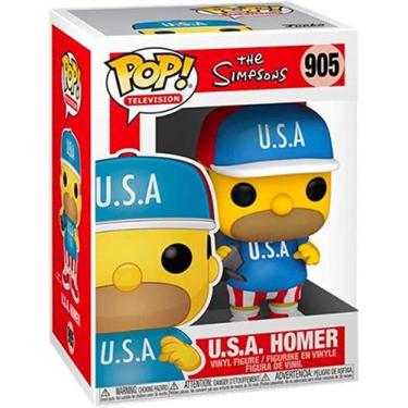 Imagem de Funko Pop U.S.A. Hommer Os Simpsons 905,Multico - Funko! Pop
