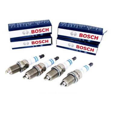 Imagem de Jogo Vela Duplo Iridium Honda Crv Suv Bosch 0242135559