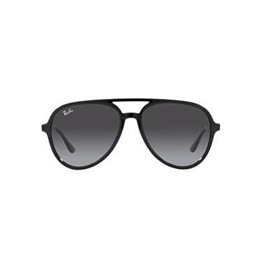 Imagem de Ray-Ban Óculos de sol Aviador Rb4376, Preto/cinza dégradé, 57 mm