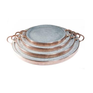 Imagem de Jogo Com 04 Formas Para Pizza Pedra Sabão