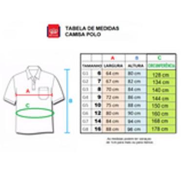 Imagem de Camisa Gola Polo Tipo Bata Plus Size Plus Size 100%  Algodão - Reyeco.