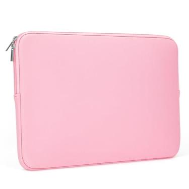 Imagem de MicaYoung Capa protetora para laptop de 14 polegadas, capa macia compatível com notebook Acer ASUS HP Dell Chromebook Thinkpad de 14 polegadas, rosa