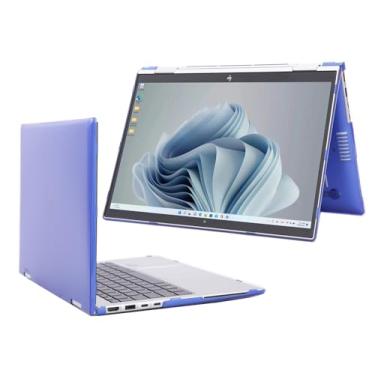 Imagem de mCover Capa compatível apenas para laptop Windows 2 em 1 HP EliteBook 830 de 13,3 polegadas 2022 ~ 2024 | 835 G9 / G10 e Elite x360 830 G9 / G10 (NÃO compatível com nenhum outro modelo HP) - Azul
