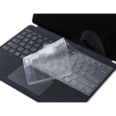 Imagem de CaseBuy Capa de teclado TPU ultrafina para tablet Microsoft Surface Pro 11 2024 (13 polegadas Copilot+ PC), Surface Pro 10/9/8 13 polegadas (Não serve para Surface Pro Flex)