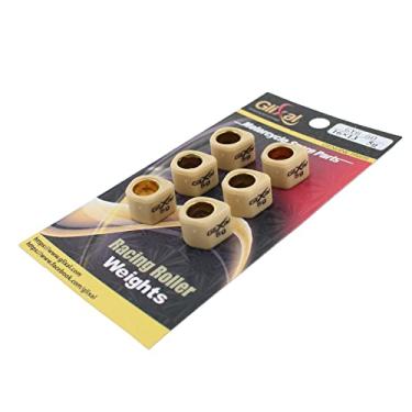 Imagem de Glixal 16 x 13 mm de alto desempenho variador de polígonos, pesos de rolo deslizante de corrida 139QMB GY6 50cc - 100cc Scooter Moped ATV (5 gramas)