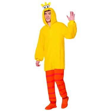 Imagem de Spirit Halloween Fantasia adulta de pássaro grande da Vila Sésamo | Oficialmente licenciada | Fantasia de grupo | Fantasia de peça única, Multicolorido., P-M