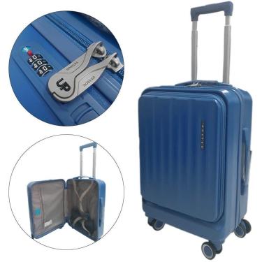 Imagem de Mala De Viagem Bordo Luxo Cadeado Embutido Rodas 360 Up4You