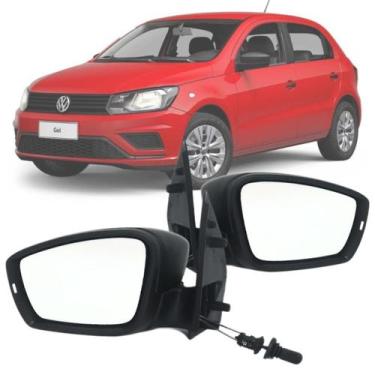 Imagem de Par Retrovisor Externo Volkswagen Gol Voyage G6 2013 2014 2015 2016 Re