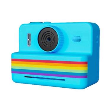 Imagem de Crianças 2,8 Polegadas Tela Grande Câmera De Impressão Instantânea Hd 