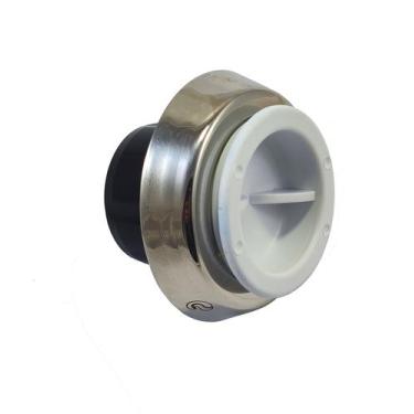 Imagem de Mini Bico Aspiracao Inox Redondo Piscina Alvenaria Cano 50mm - Gadstor