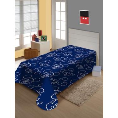 Imagem de Manta Fun Solteiro Mickey Mouse C/cinta 150x200m Jolitex