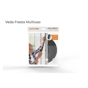 Imagem de Veda Frestas Espuma Multiuso Comfort Door Preto 10m. 11X2mm