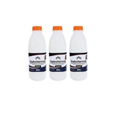 Imagem de Kit 3 Rebotermic Impermeabilizante 800g Blinda Reboco - VBrasil