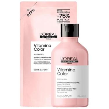 Imagem de Kit L'Oréal Vitamino Color Refil Shampoo 240ml + Shampoo 300ml - LOréa