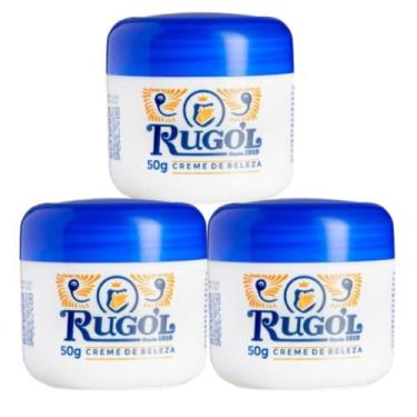 Imagem de Kit 3 Creme De Beleza Tradicional Anti Rugas 50G - Rugól
