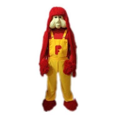 Imagem de Fantasia Fofão Completa,trenzinho,carretas,máscara,fibra,cbg - Palhaça