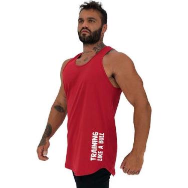 Imagem de Regata Longline Estampa Lateral Masculina MXD Conceito Training Like a