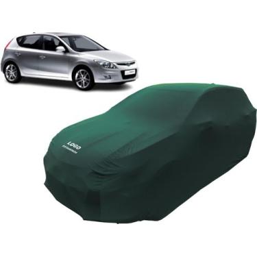 Imagem de Capa Para Cobrir e Proteger Carro Hatch Hyundai I30 2.0 At - Mz, Verde