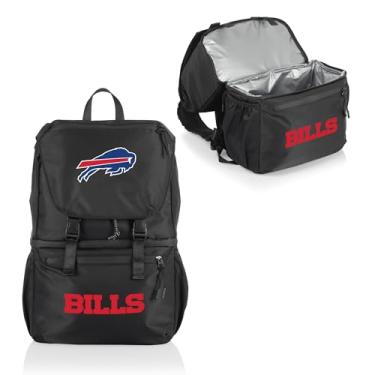Imagem de PICNIC TIME Mochila térmica NFL Buffalo Bills Tarana feita com material reciclado, mochila térmica macia, bolsa térmica reciclada, (preto carbono)